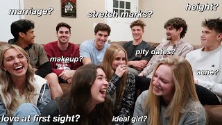 asking college boys questions girls are too afraid to ask PART 2 [upl. by Etnad]