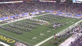 Kansas State Marching Band Fiesta Bowl Halftime Sh [upl. by Alatea191]