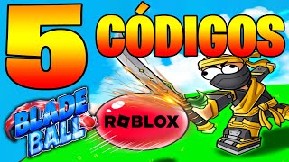 5 CÓDIGOS de 🔴 BLADE BALL 🔴 activos  TODOS los CODIGOS Bola de Hoja  FEBRERO 2024 ROBLOX TilloASR [upl. by Ailecec]