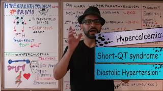 Parathyroid Hormone Part 2 Hyperparathyroidism  Endocrine 11  Med School Mondays with PROMO [upl. by Eciened]