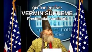 Vermin Supreme on 1420 WBSM [upl. by Felt82]