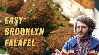 The Best Cheap Falafel in NYC  5 Lunch [upl. by Scevor78]