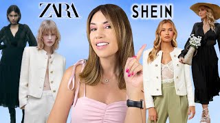 SHEIN x ZARA Roupas da ZARA na SHEIN pela METADE do PREÇO EPISÓDIO 44 [upl. by Fauman]