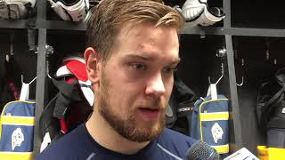 Predators Viktor Arvidsson on Pekka Rinne [upl. by Xenia]