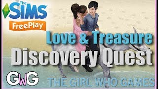 The Sims Freeplay Love and Treasure Quest [upl. by Airamak]