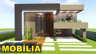 Minecraft Tutorial  Mobília da Casa Moderna Manyacraft [upl. by Kent]