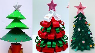 3 Mini arbolitos de Navidad  Manualidades Para Todos [upl. by Llibyc]