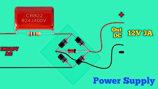 12V 3Amp Power Supply Kaise Banaye  How To Make 12V 3A Power Supply Circuit [upl. by Angelico721]