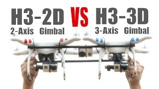 H33D VS H32D  Comparison between 3Axis and 2Axis  HeliPalcom [upl. by Lesh]