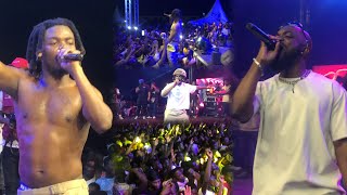 QUAMINA MPS ELECTRIFYNG PERFORM AT BONGOFESTAS MR DREW MAKES SURPRISE ON STAGE WITH MASSIVE TURNUP [upl. by Farman]