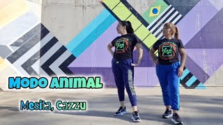 Modo animal  Mesita Cazzu  Eri Benitez  Zumba coreo 💃🏼 [upl. by Orabelle140]