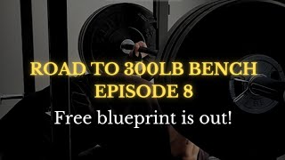 road to 300lb bench episode 8 [upl. by Leibman]