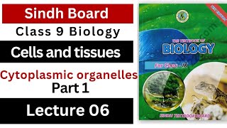 cytoplasmic organelles  cells and tissues  class 09 biology Sindh board new book [upl. by Elletsyrk58]