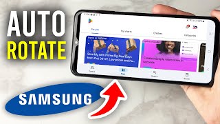 How To Auto Rotate Screen On Samsung Phone  Full Guide [upl. by Sapphera30]