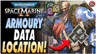 All Armoury Data amp Gene Seed Locations Decapitation  Warhammer 40000 Space Marine 2 [upl. by Sidky]