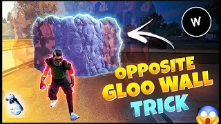 opposite gloo wall trick l fast gloo wall trick l reverce gloo wall trick free fire ff [upl. by Saref160]