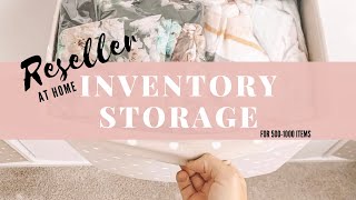 AtHome Reseller Inventory Storage for 5001000 Clothing Items [upl. by Joacimah686]