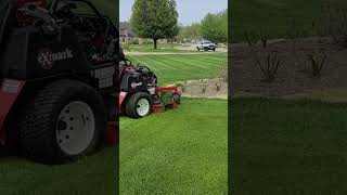 Mowing  2024 Exmark Vertex X and GrassFlap [upl. by Ahtaga]