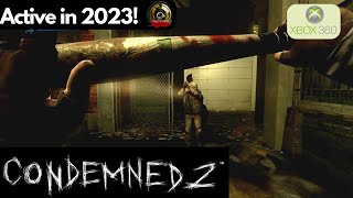 Condemned 2 Bloodshot  Xbox 360 Online Gameplay 2023 [upl. by Devol708]