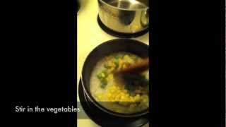 White Rice Recipe with vegetables [upl. by Bashemath]