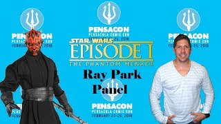 Pensacon 2018 Star Wars Ray Park Panel [upl. by Yelac298]