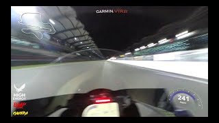 Sepang 8 hours night practice onboard  Canepa Yamaha R1 [upl. by Malita]