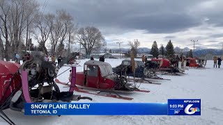 Tetonia Annual Snow Plane Rally [upl. by Frieder682]