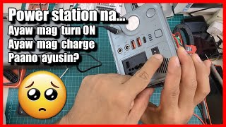 Yoobao Power Station ayaw magcharge  How to repair [upl. by Felicia]