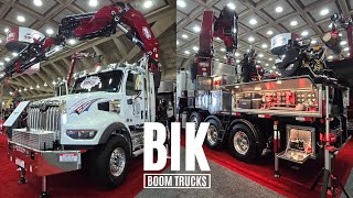 TCI Expo 2024  Baltimore MD  BIK Boom Trucks Reveal New Equipment for 2025 [upl. by Eidnim]