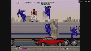 Bad Dudes Vs DragonNinja Arcade full first playthrough TWITCH REPLAY MIC ON ENFR [upl. by Nnaeel]