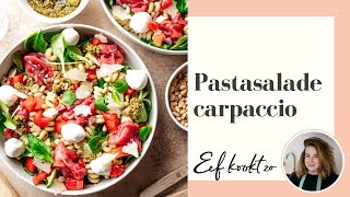 Pastasalade carpaccio [upl. by Atcliffe]