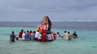 Ganesh Visharjan at BelMare  Mauritius [upl. by Llertnor]