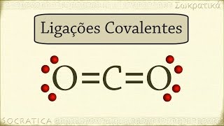 Química Ligações Covalentes Polares e Apolares [upl. by Titania]