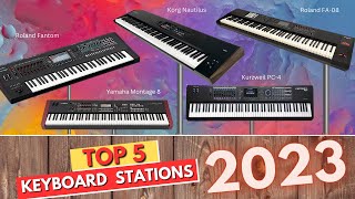 Top 5 BEST Keyboard Workstations of 2023 [upl. by Yrram]