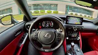 2024 Lexus IS 500 F Sport Performance  POV Driving Impressions [upl. by Lomax]