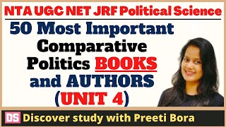 TRICK 😱 to learn the 50 Most Important Books and Authors of Comparative Politics for UGC NET JRF [upl. by Heffron442]