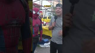 El brincon comedia humor vlogs memes spiterman [upl. by Arakat]