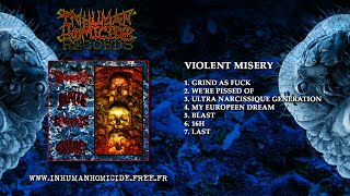 VIOLENT MISERY  BLATTE  CIPOTOK  SUBARACHNOID SEPARATION split FULL ALBUM 2017  Grind [upl. by Romney]