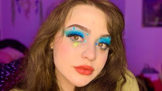 Euterpe Muse of Music Xanadu Makeup Tutorial [upl. by Heath164]