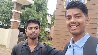 New Polytechnic Kolhapur Campus Vlog  My College Tour  Exciting Life Of Sahil [upl. by Elitnahc771]