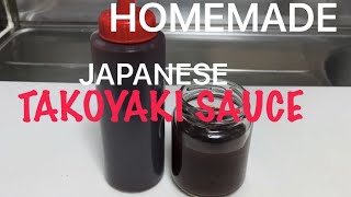 HOW TO MAKE TAKOYAKI SAUCE [upl. by Raji794]