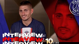 🗣️🎙️ INTERVIEW  Marco Verratti ❤️ 10YearsWithMarco 💙 [upl. by Hemphill]