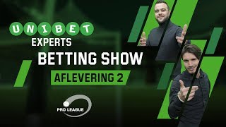 Unibet Experts – Betting Show Aflevering 2 [upl. by Ibot758]