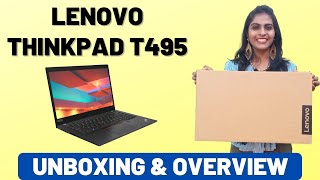 Lenovo Thinkpad T495 Unboxing amp Overview [upl. by Elocaj]