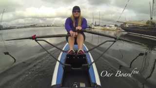 Oar Board™ Stand Up Paddleboard Rower Demonstration [upl. by Malchy]