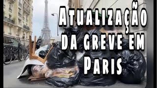 ATUALIZAÇÃO DA GREVE EM PARIS [upl. by Bevvy407]