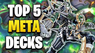 Top 5 Best META Yugioh Decks  May 2024 [upl. by Abbotson]