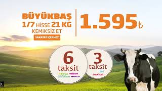 Migrosta 21 Kg Kemiksiz Büyük Baş Hisse 17 Kurban Eti 1595 Tl [upl. by Forkey]