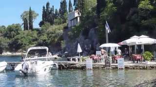 Agni Bay Beach  Corfu island Greece  A beautiful spot to relax [upl. by Sam294]