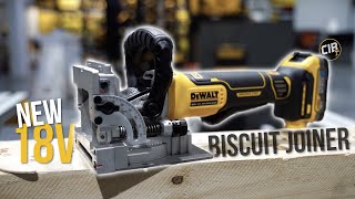 DEWALT Cordless Biscuit Joiner 18V  DCW682NT [upl. by Monti]